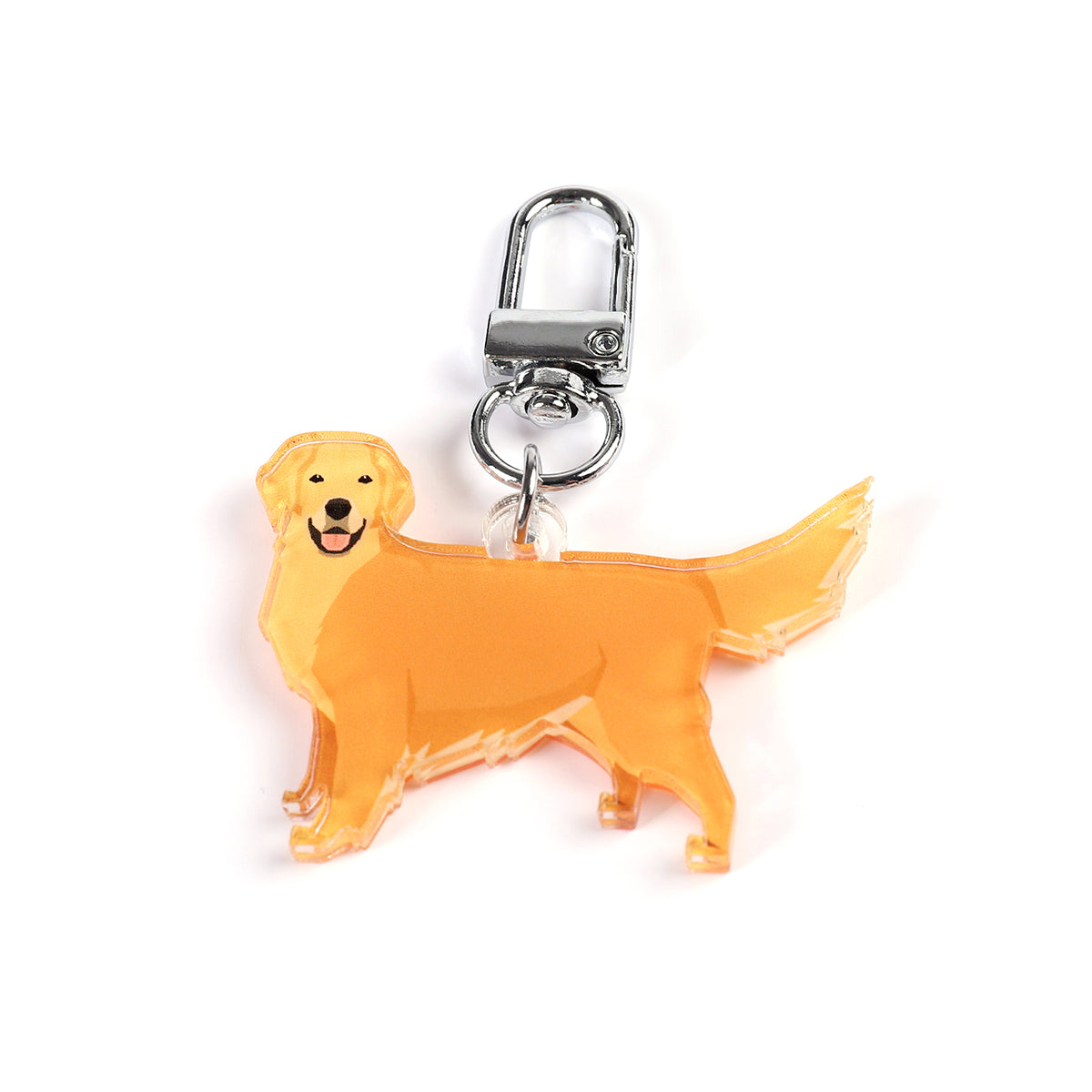 Golden Retriever Keychain