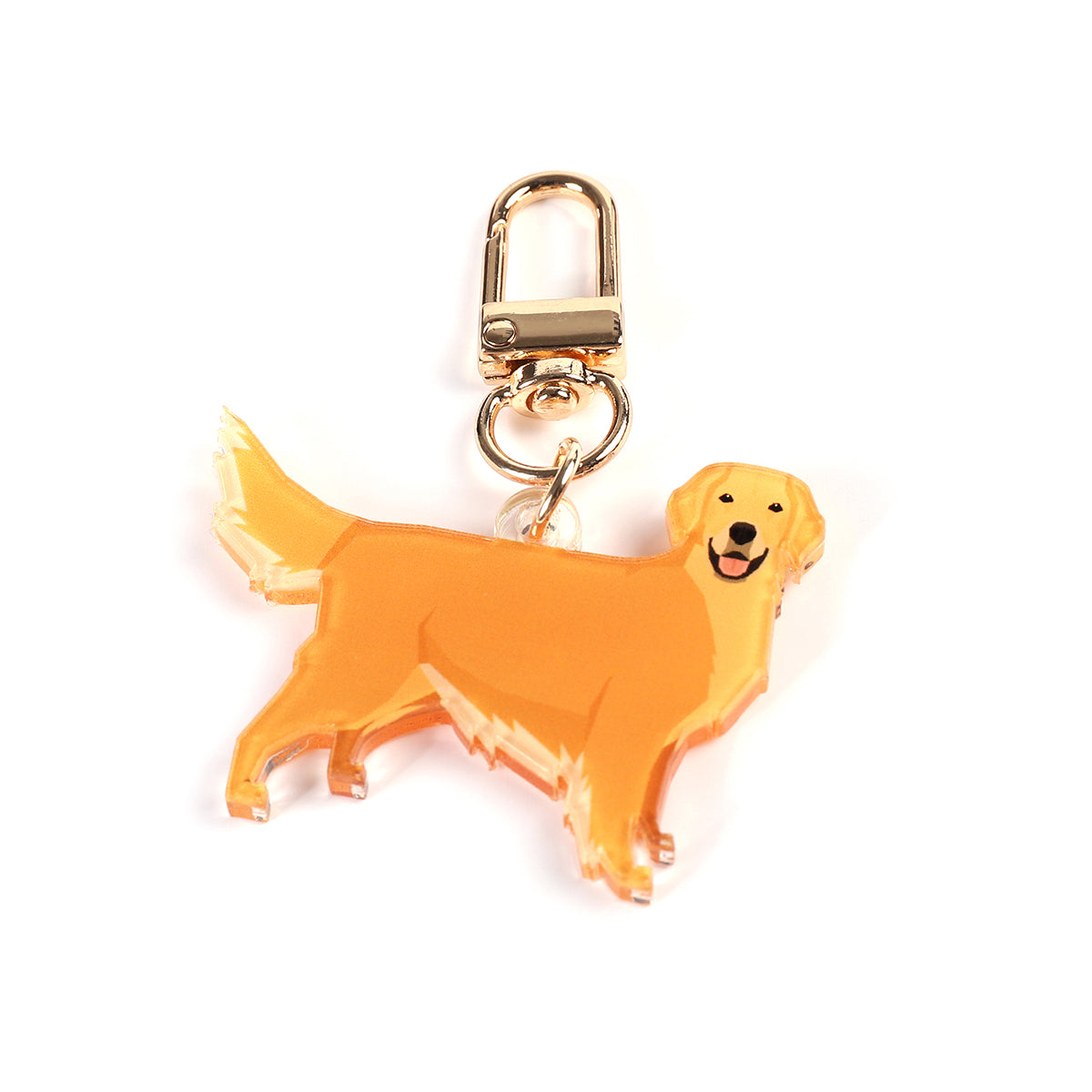 Golden Retriever Keychain