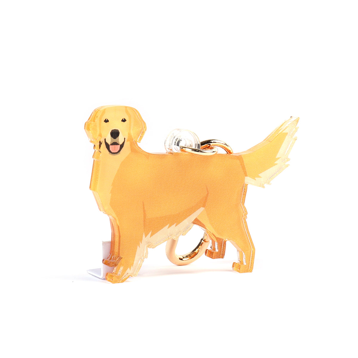 Golden Retriever Keychain