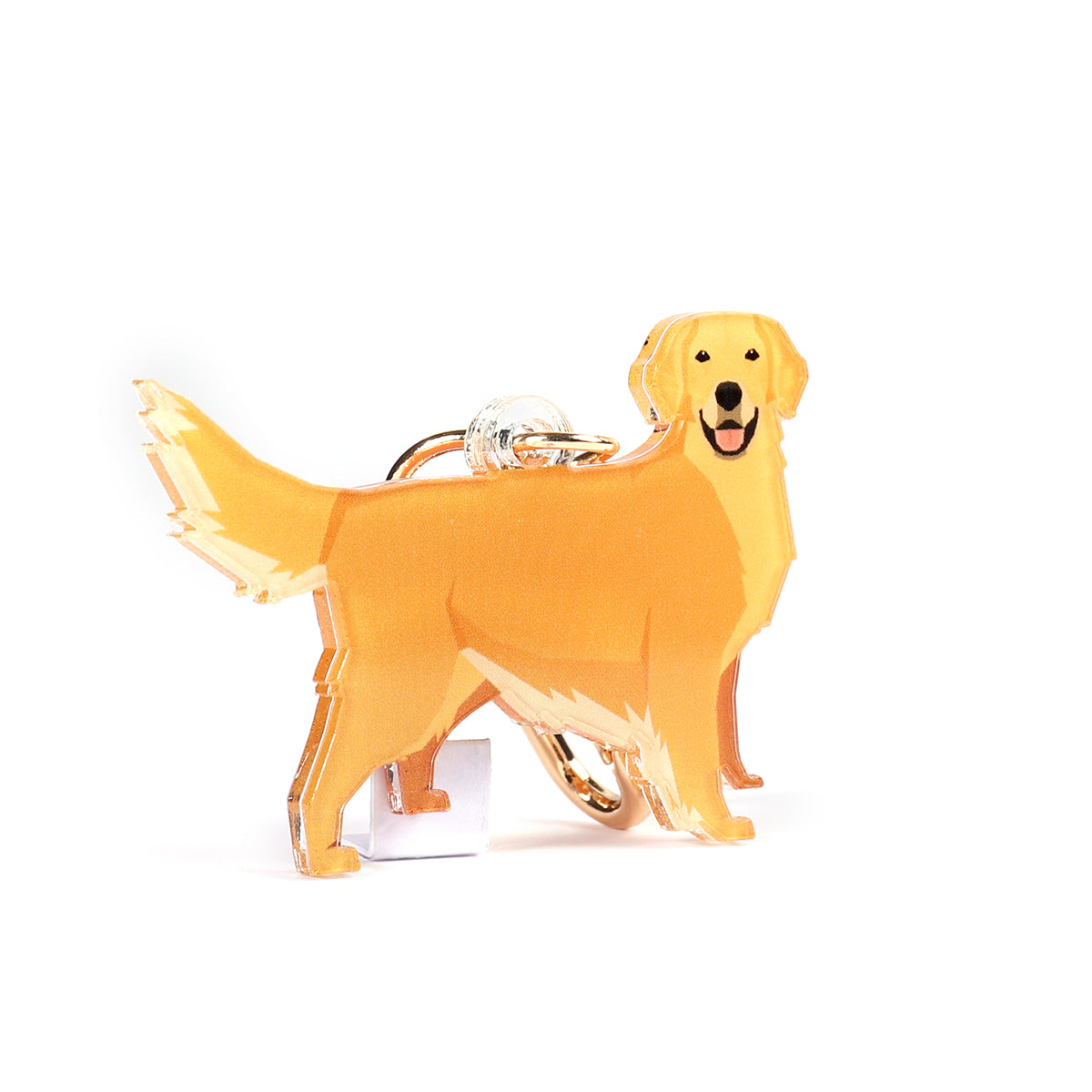 Golden Retriever Keychain