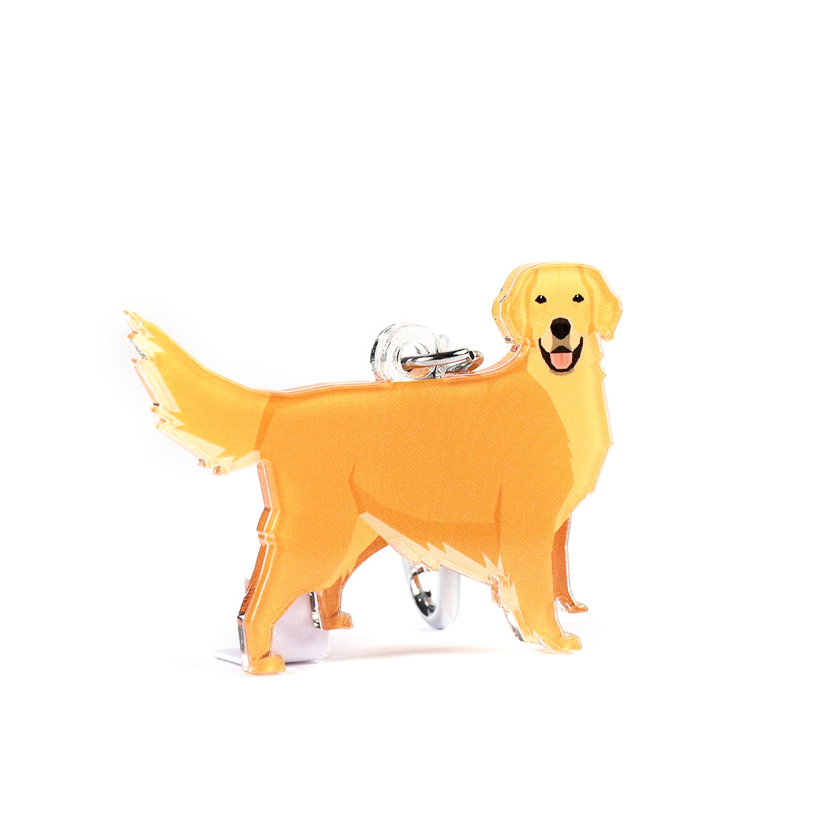 Golden Retriever Keychain