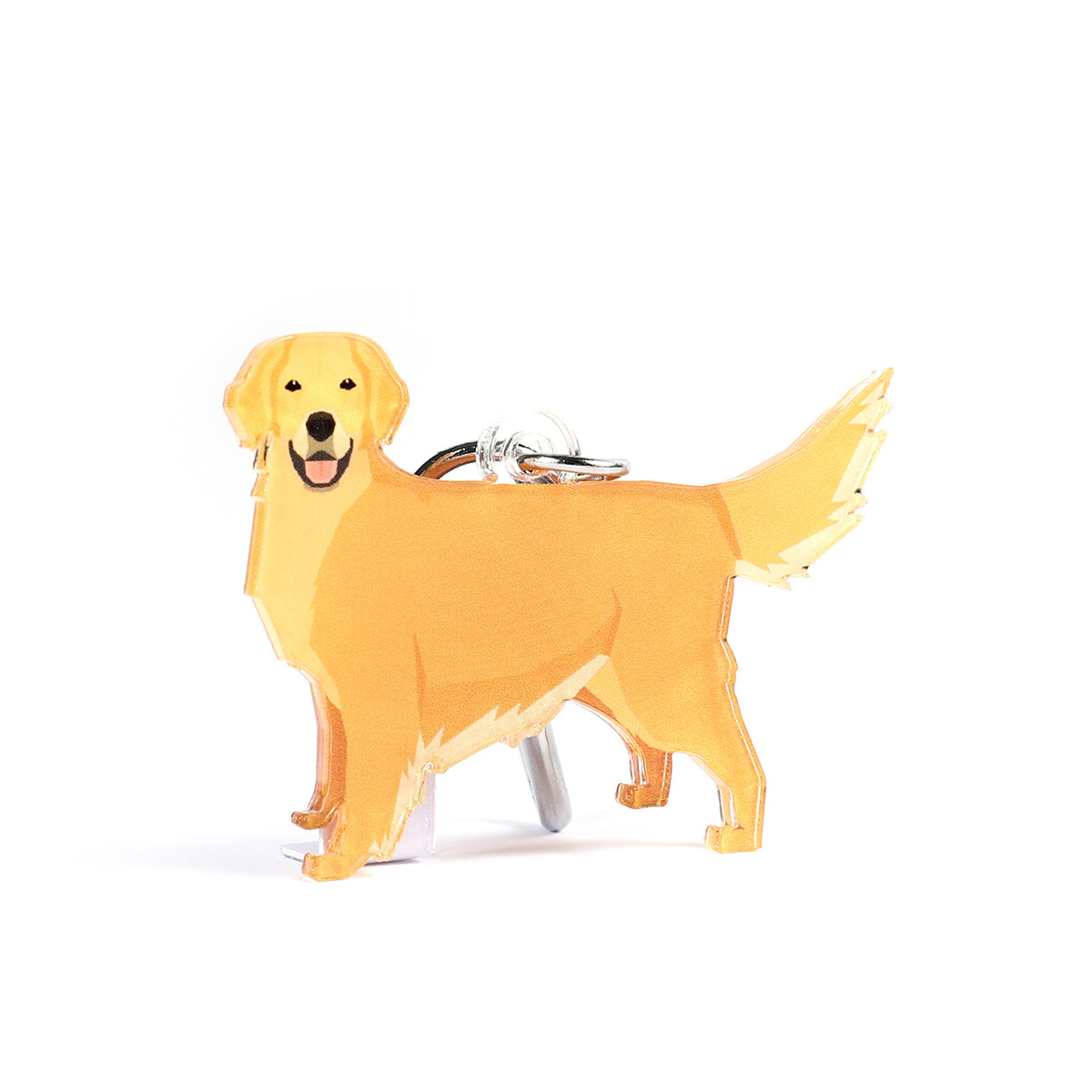 Golden Retriever Keychain