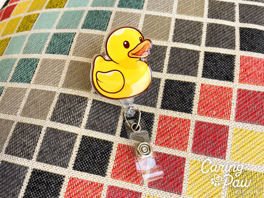 Baby Duck Badge Reel