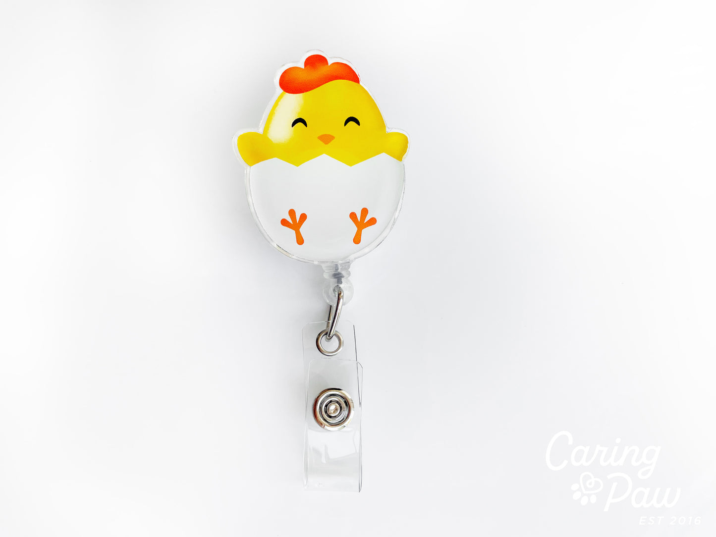 Baby Chicken Badge Reel