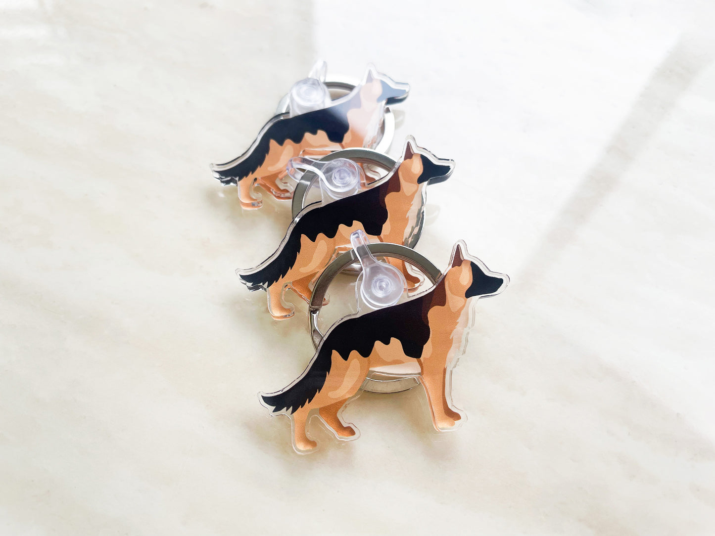 German Shepherd Keychain