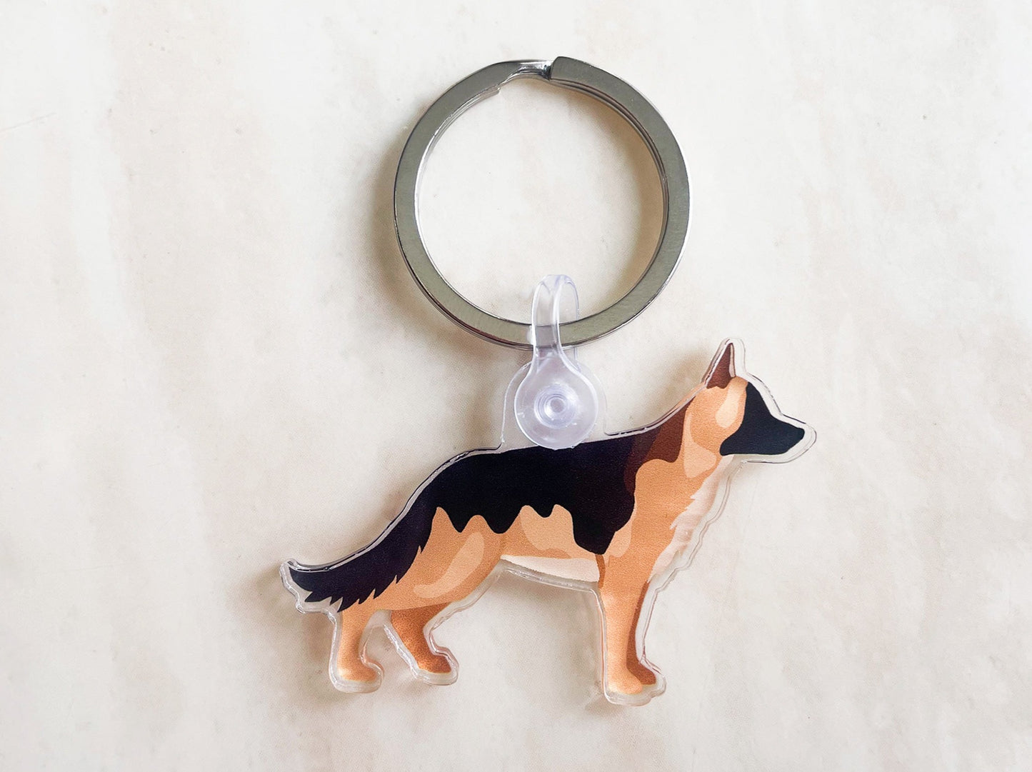 German Shepherd Keychain