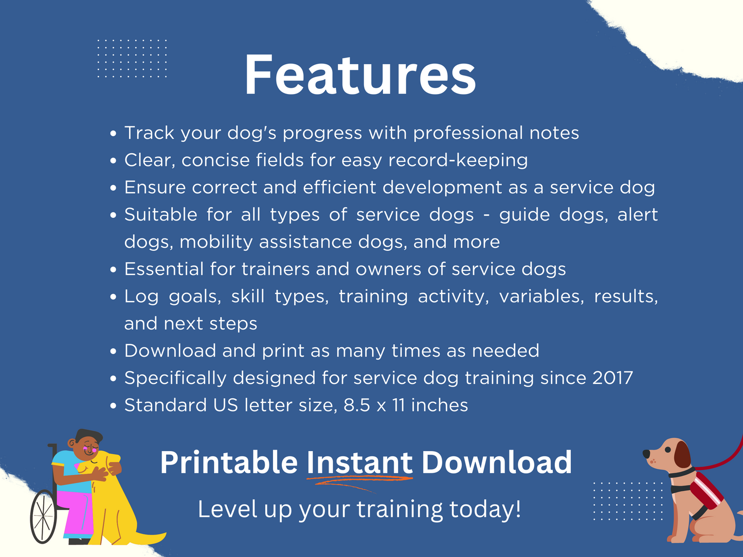 The Original Service Dog Training Log™