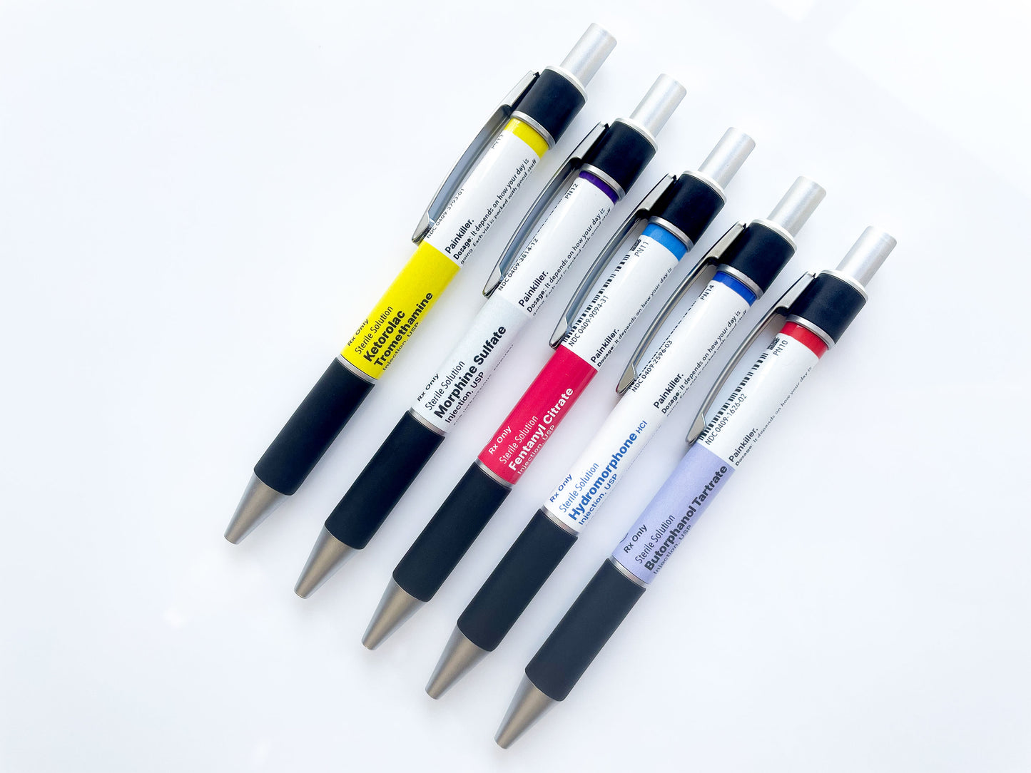 Rx Painkiller Pens, Fun & Cute Nurse Gift