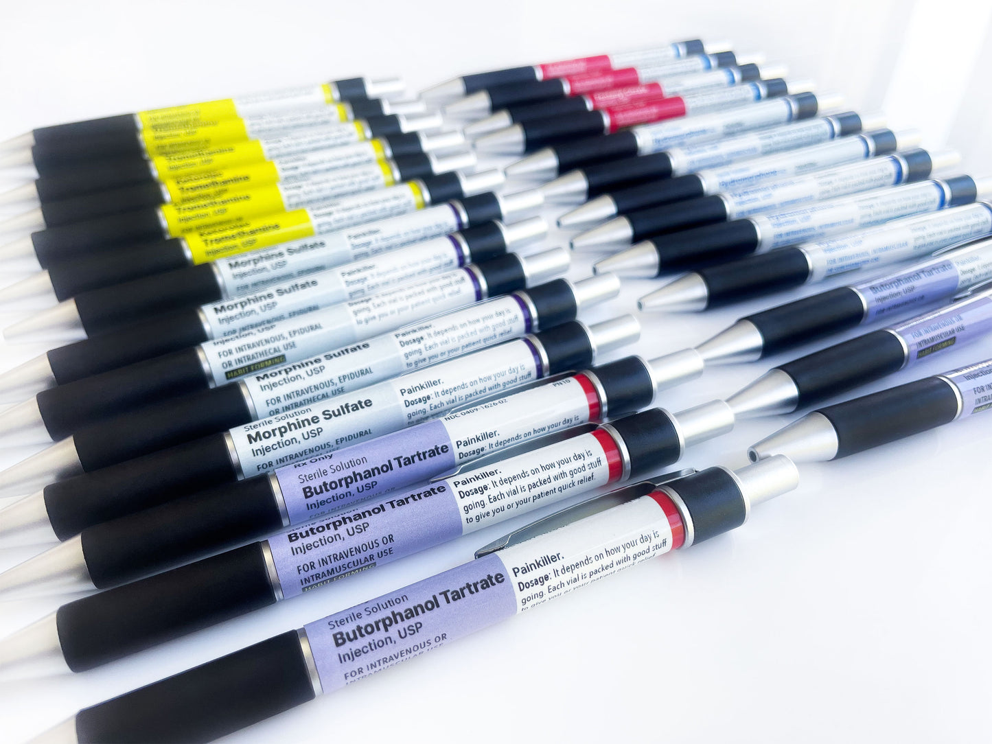 Rx Painkiller Pens, Fun & Cute Nurse Gift